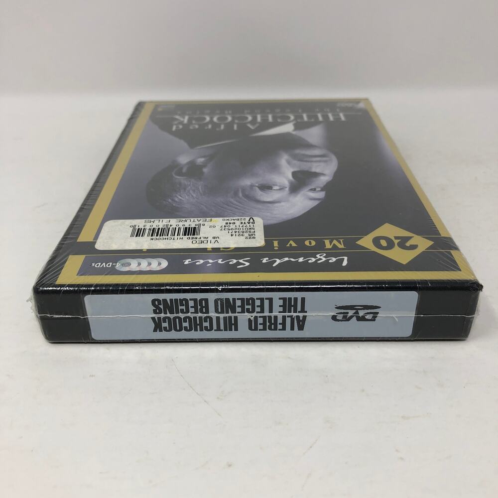 Alfred Hitchcock The Legend Begins DVD 4-Disc Set 20 Movie Collection Brand New - Picture 3 of 7